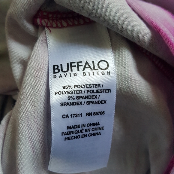 Buffalo by David Bitton pink and green dress - Picture 5 of 8